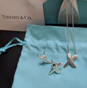 Authentic Tiffany and Co. Paloma Picasso "X" Set